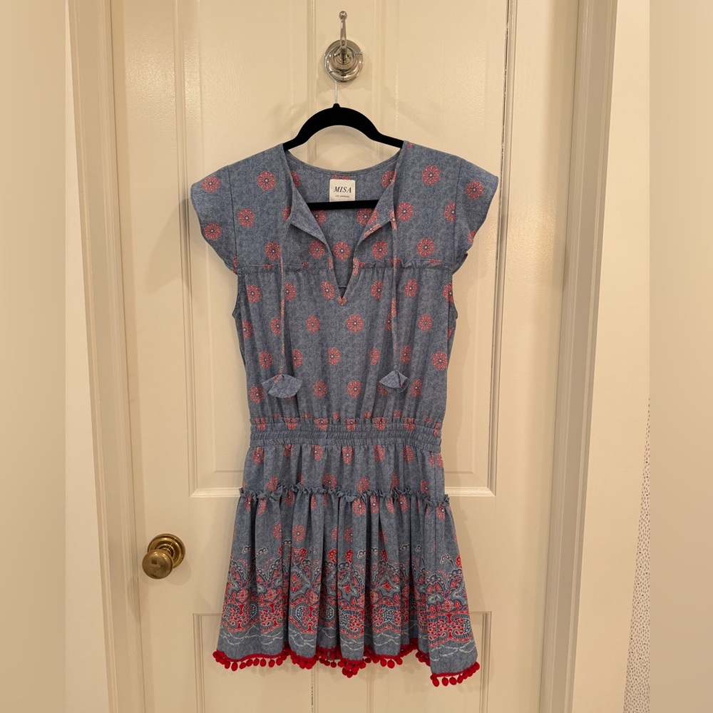 Misa Los Angeles Paisley Dress
